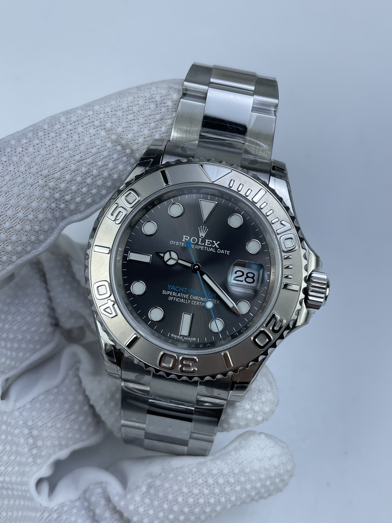 (준비완료/특급배송 할인판매)NO.2889/VS공장 요트마스터 그레이 3135풀카피 클론무브