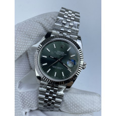 (준비완료/특급배송)NO.2900/롤렉스 데이저스트 41 민트그린 바 인덱스 126334 QP공장