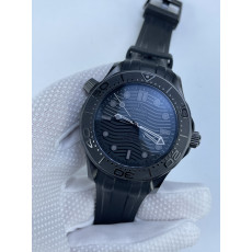 (준비완료/특급배송)NO.2952/VS공장 Seamaster 300m 43.5mm Black Ceramic VSF 11 Best Edition Black Dial on Black Rubber Strap A8806