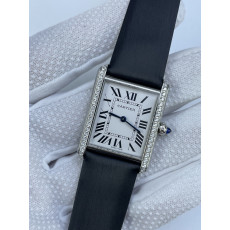 (준비완료/특급배송)NO.3033/AF공장 까르띠에 탱크머스트 25.5미리 라지사이즈 다이아베젤