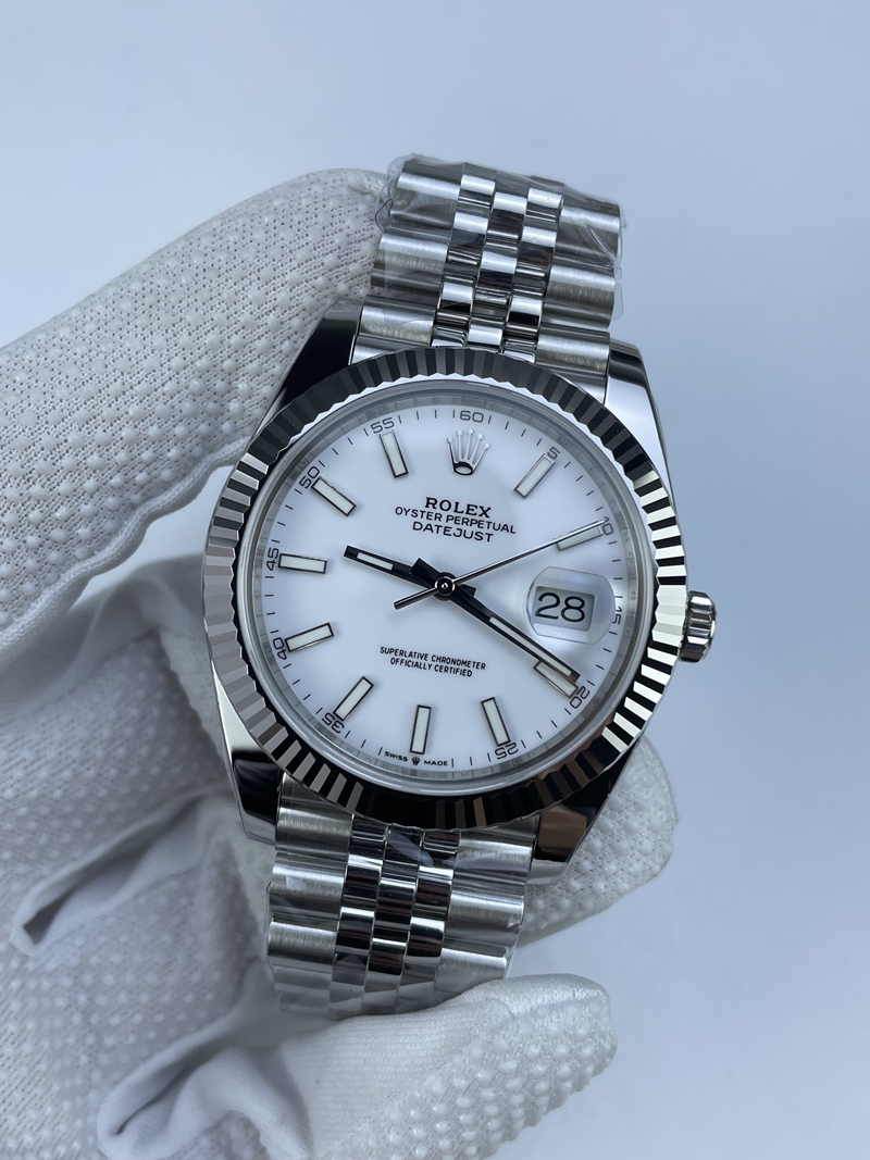 (준비완료/특급배송)NO.3080/롤렉스 데이저스트 41 화이트 바인덱스 126334 QP공장