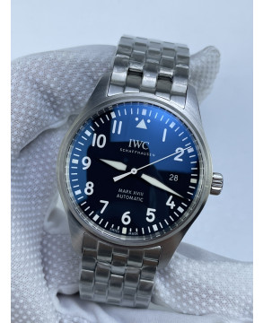 (준비완료/특급배송)NO.3191/V7공장 IWC 파일럿 마크18 블랙다이얼